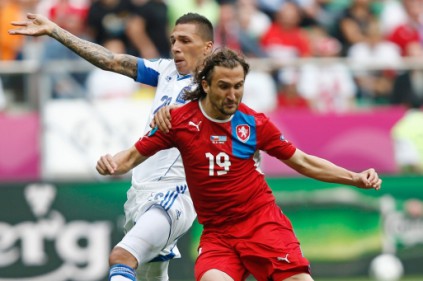 Евро 2012: сборная Чехии обыграла Грецию