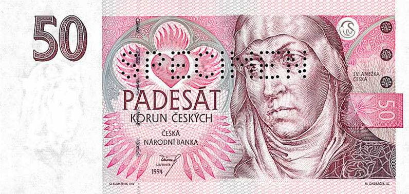 Czech money